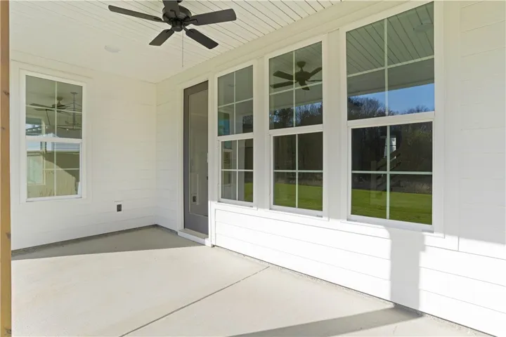 Covered Back Patio