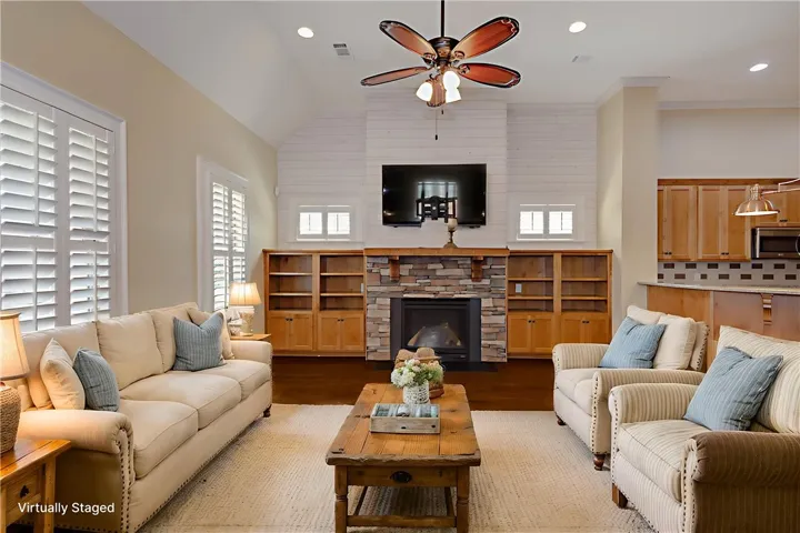 Plenty of space for furniture arrangements