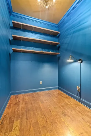 cozy library, office or reading room….