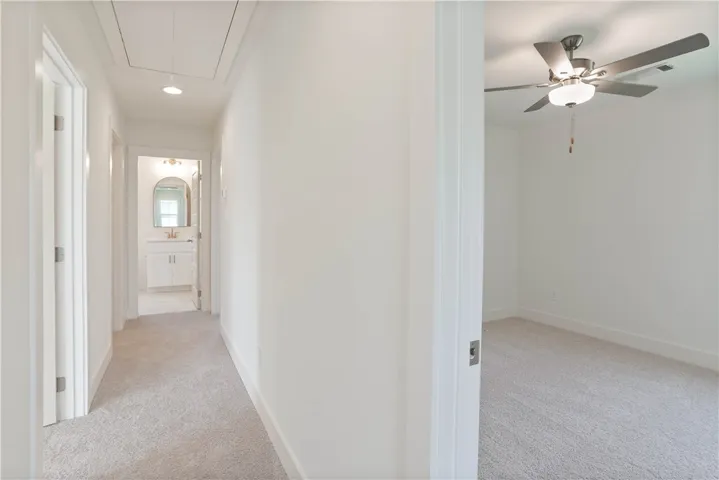 Upstairs Hallway
Example of a completed Trent Plan