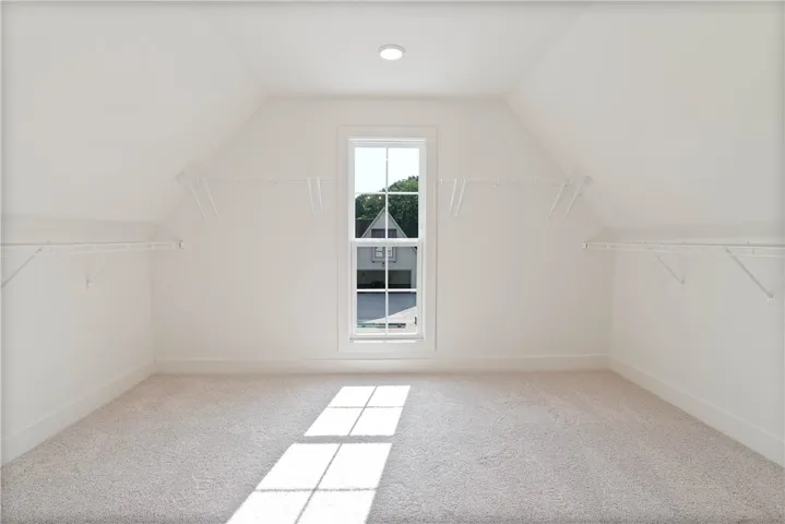 Primary Bedroom CLOSET
Example of a completed Trent Plan