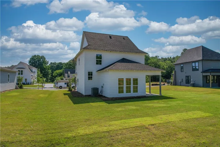 Backyard View - Left
Example of a completed Trent Plan