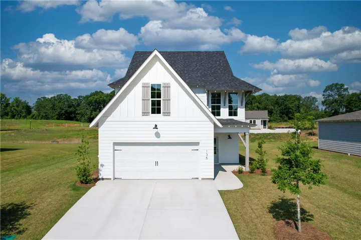 Front Elevation - Trent
Example of a completed Trent Plan