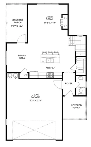 The Trent C by Holland Homes LLC. All plans, pricing, and selections/specifications are subject to change without notice.