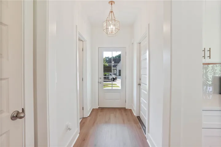 Foyer Hallway
Example of a completed Trent Plan