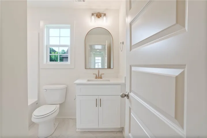 Guest Bathroom
Example of a completed Trent Plan