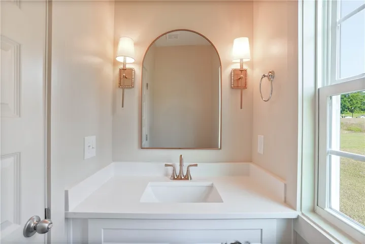 Downstairs Powder Bathroom