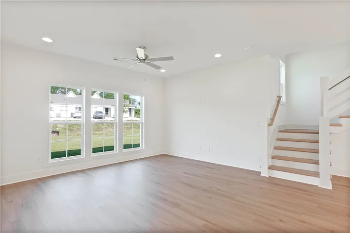 Living Room - 9ft ceiling throughout main level of the home