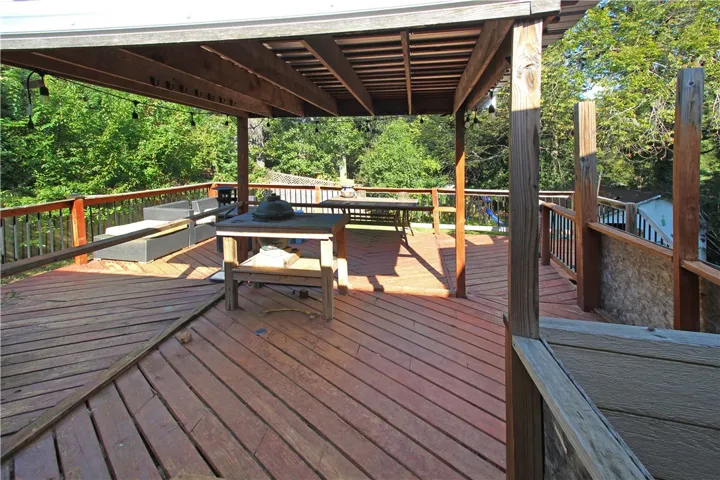Covered Area Outside of Back Door