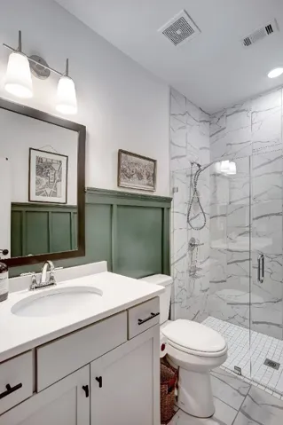 First floor guest bathroom