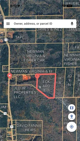 Explore the expansive, wooded acreage with clearly defined parcel boundaries for your future plans.