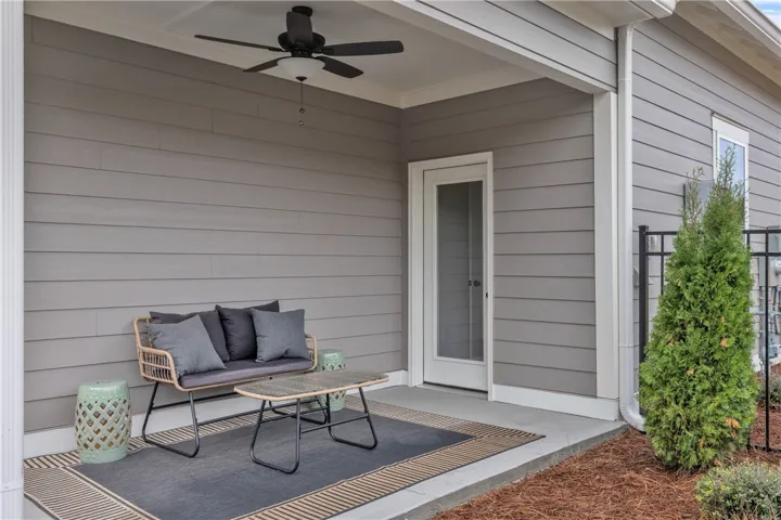 This image is of the exterior unit model home.