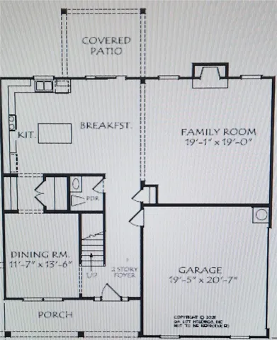 main level floorplan
