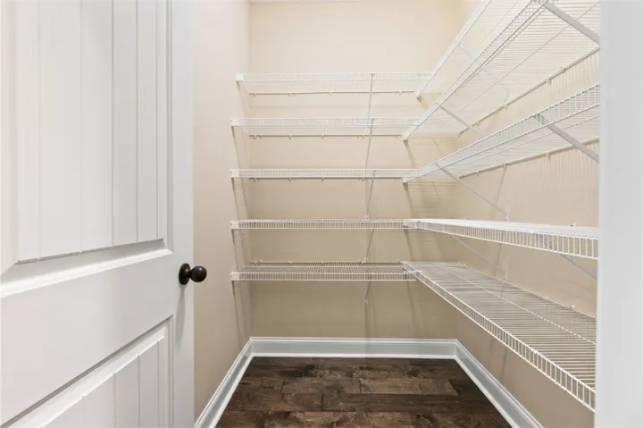 Large walk-in pantry