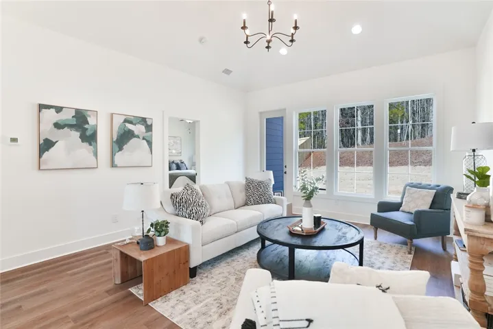 The Telford plan by Holland Homes LLC. This is a previously built home and is not the subject property.