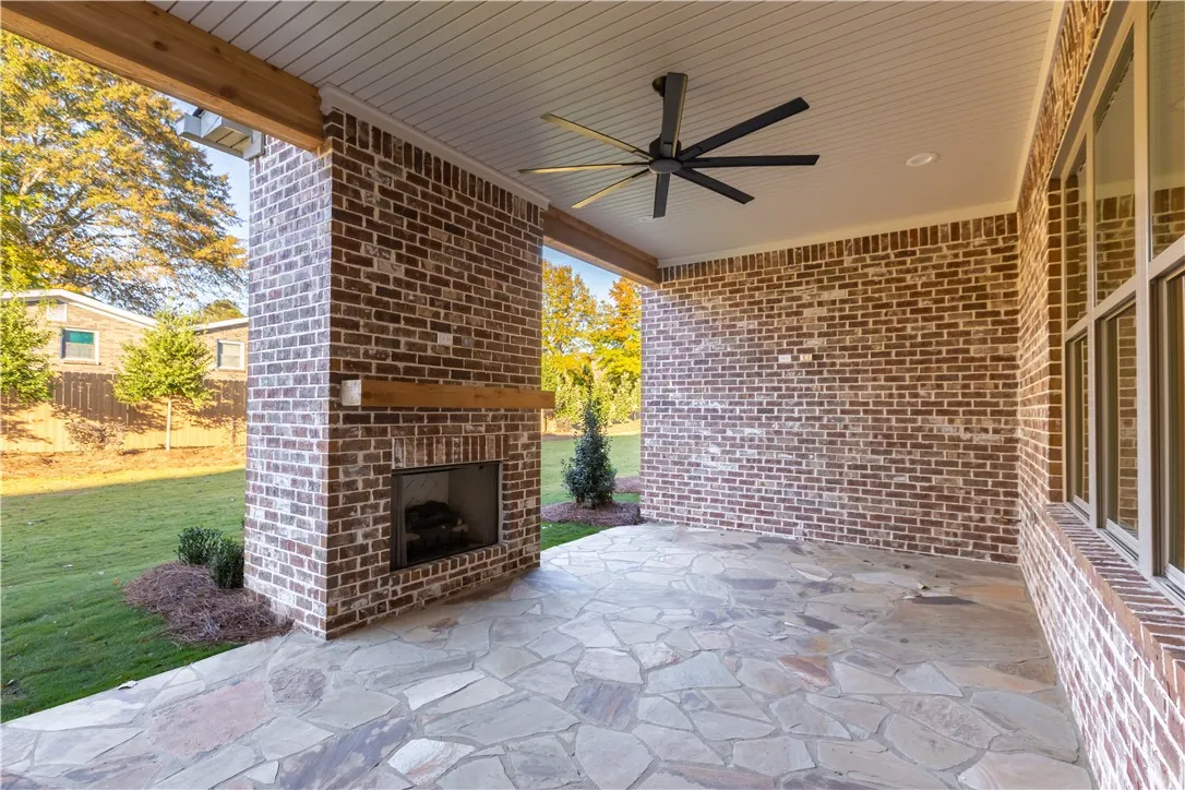 Outdoor Fireplace