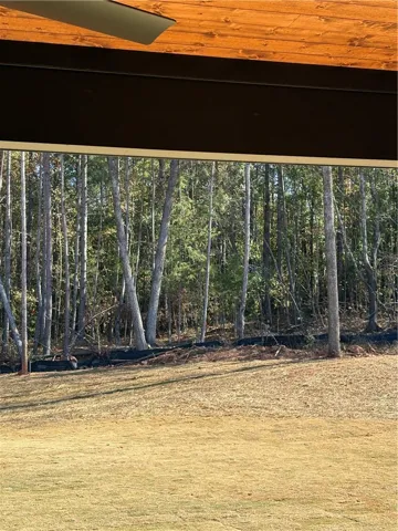 Backyard View from Great Room