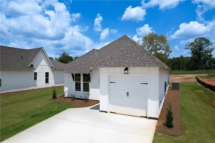 Angled view of front of home - example of a completed Torbert Plan