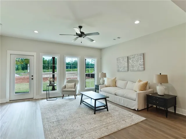 Lots of Natural Light throughout the Living Space - example of a completed Torbert Plan