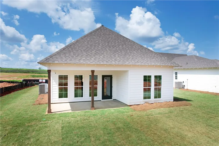 Covered Back Patio - example of a completed Torbert Plan