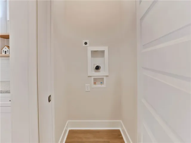 Laundry - *Washer & Dryer Included* - example of a completed Torbert Plan