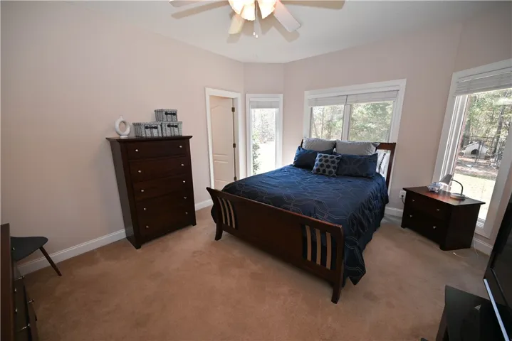 Bedroom 2, the guest suite.