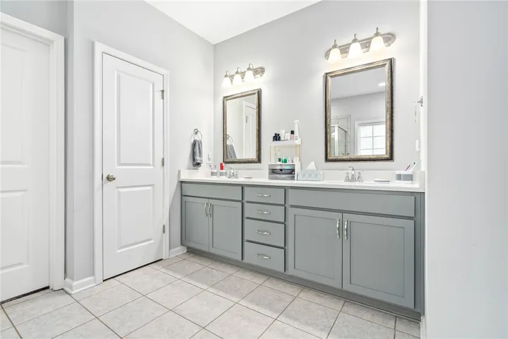 Double Vanity in Primary Bath