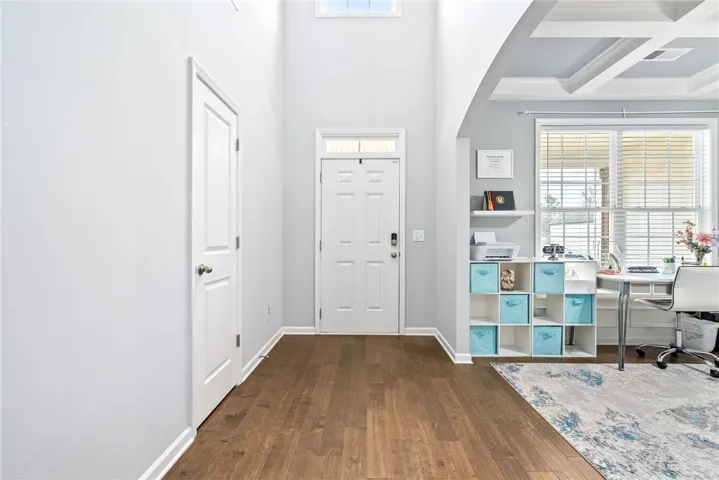 Entry way invites you in to an open concept layout