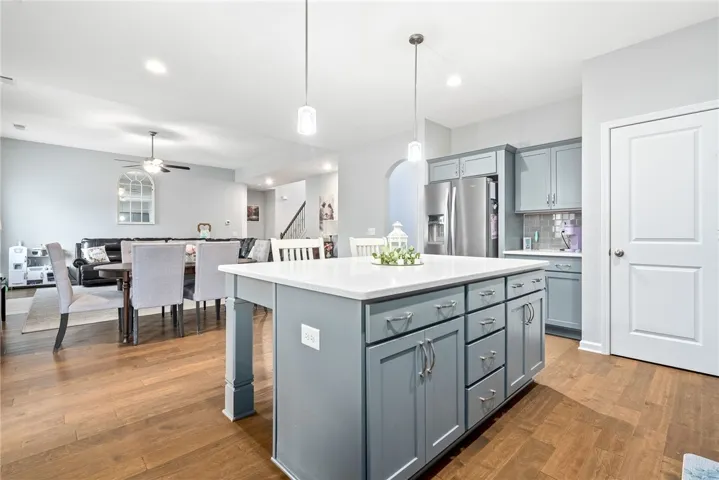 Open concept layout ideal for entertaining