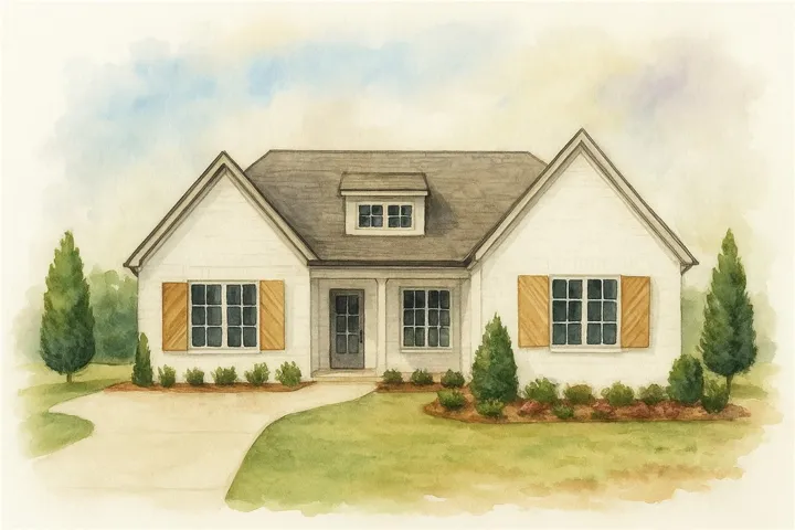 Rendering details may differ from actual elevation.