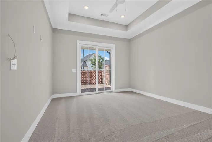 Oversized primary suite