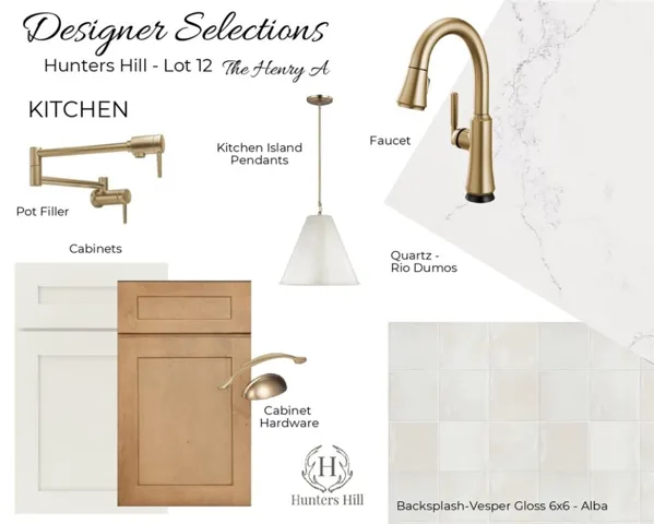 The Henry A kitchen selections