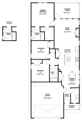 Hayden A Floorplan - All plans, pricing and specifications are subject to change without notice.