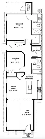 The Duette 4B on lot 77 by Holland Homes LLC. All plans, pricing, and specifications are subject to change without notice.