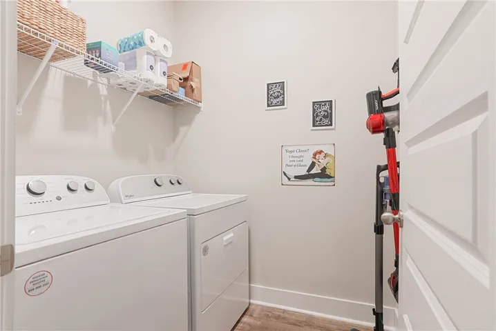 Laundry Room (Upstairs with bedrooms)