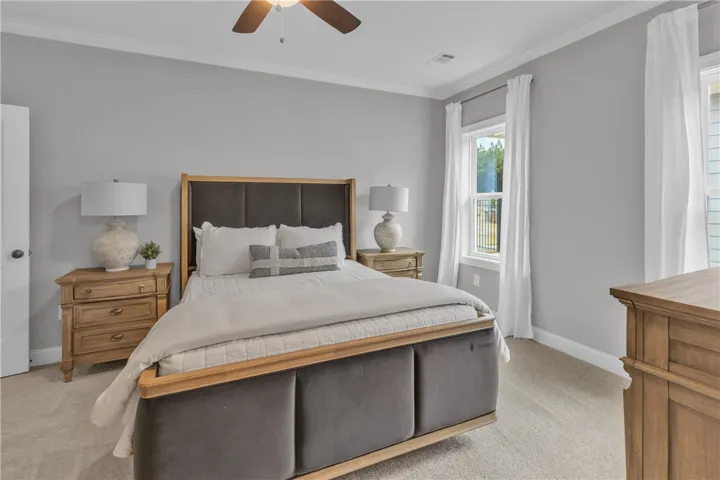 This photo is of the model home for the exterior units.