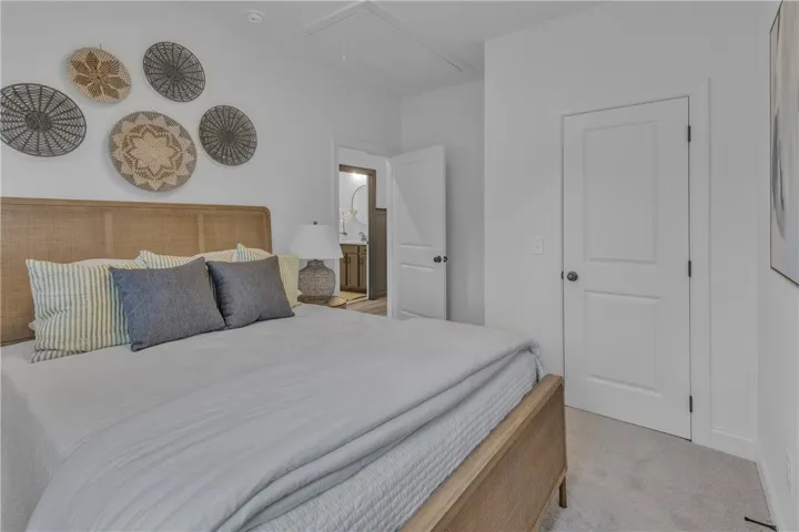 This photo is of the model home for the exterior units.