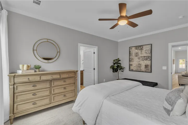 This photo is of the model home for the exterior units.