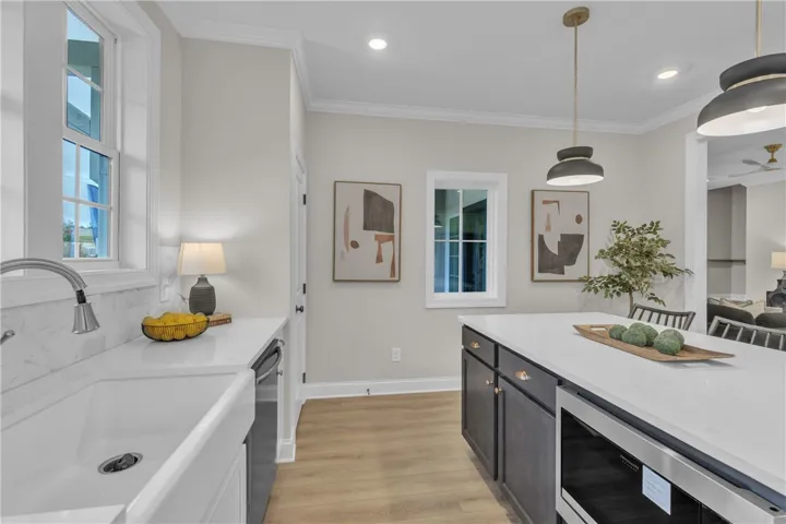 This image is of the interior unit model home