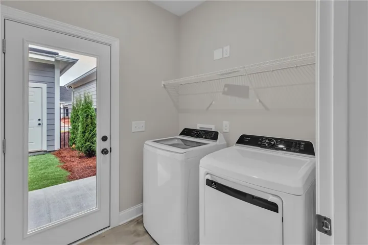 This image is of the interior unit model home