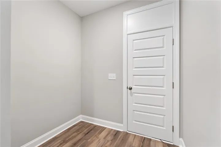 Photo not of subject property. Photo is of finished home of the same floorplan for reference.