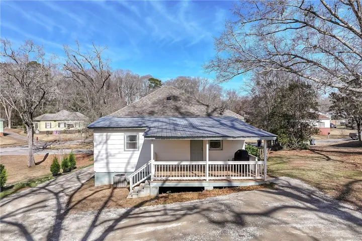 Enjoy the Backyard on the covered deck