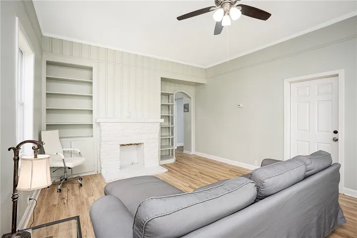 Walk into the large living space