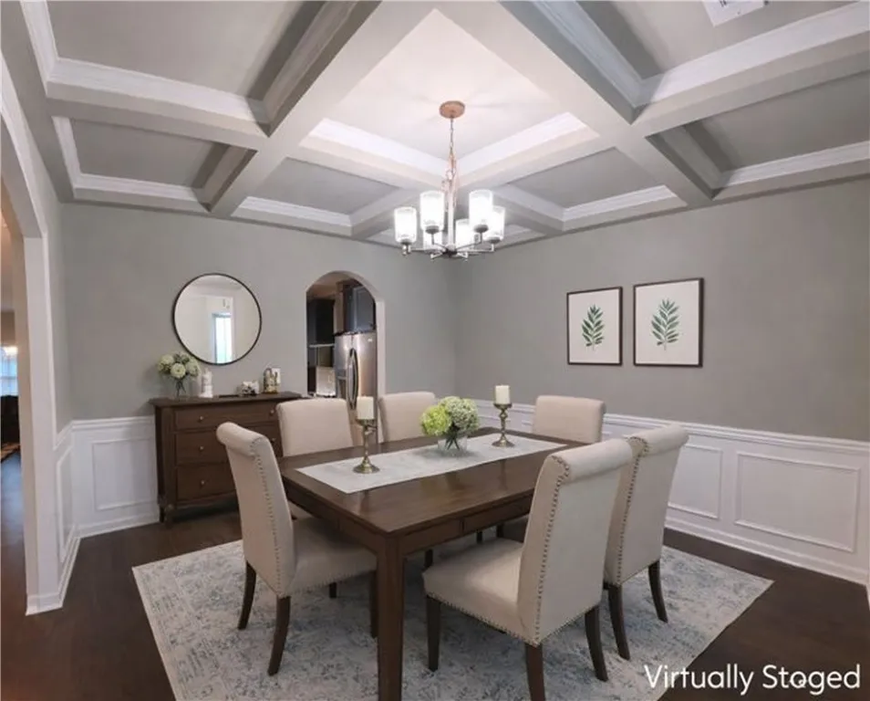 Front Dining Room - Virtually staged