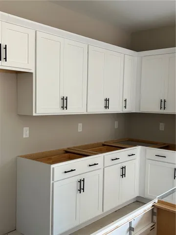 Actual cabinets