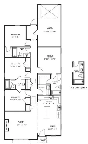 Lot 213 - Emily Plan w/ 1 car Garage
