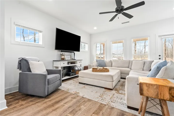 Open concept living area