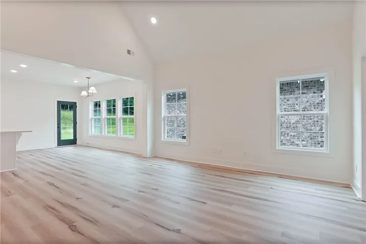 Not the subject property but is a similar variation of the plan shown here. All plans, pricing, and specifications are subject to change without notice.