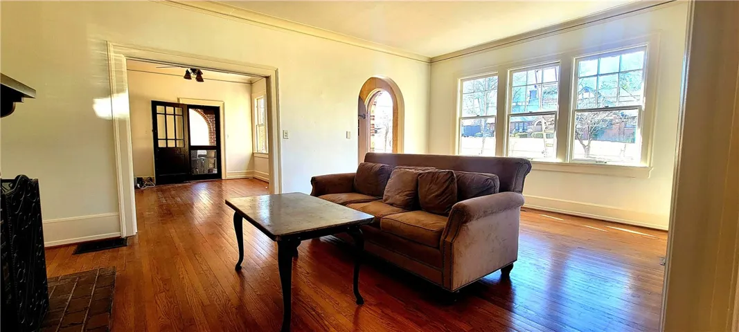 Living Room with Fireplace