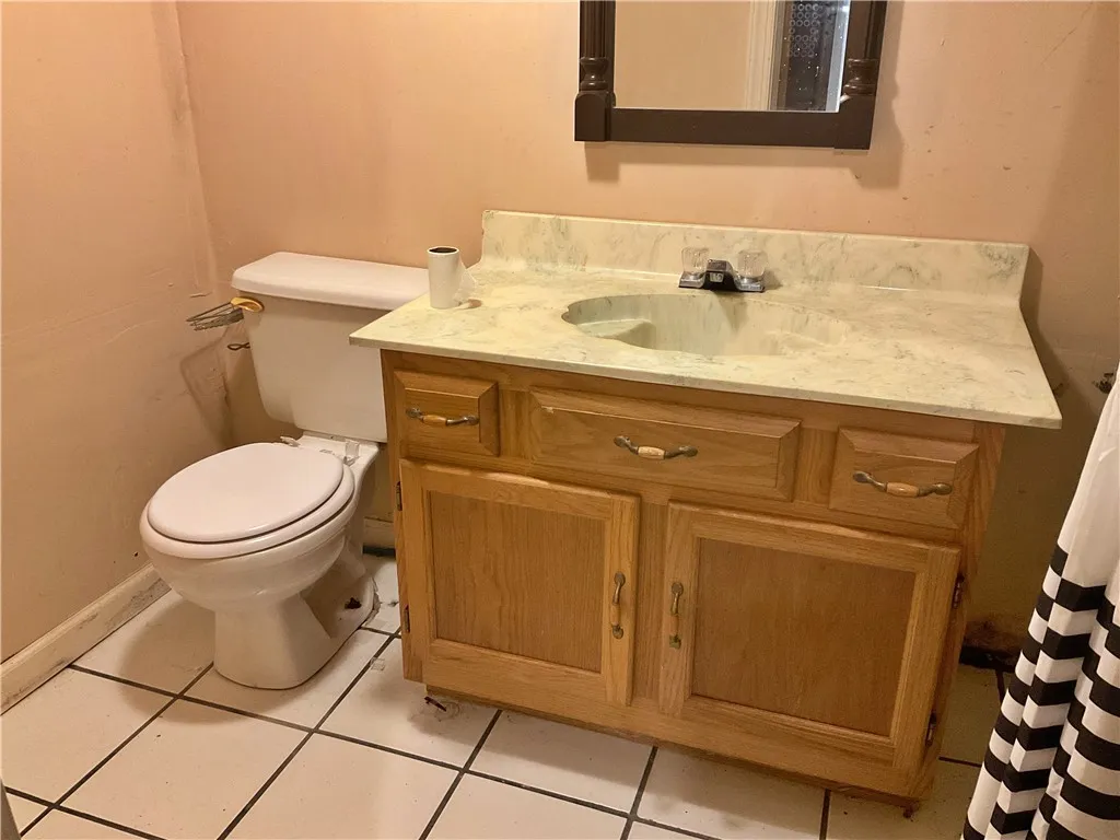 Basement has full bath.